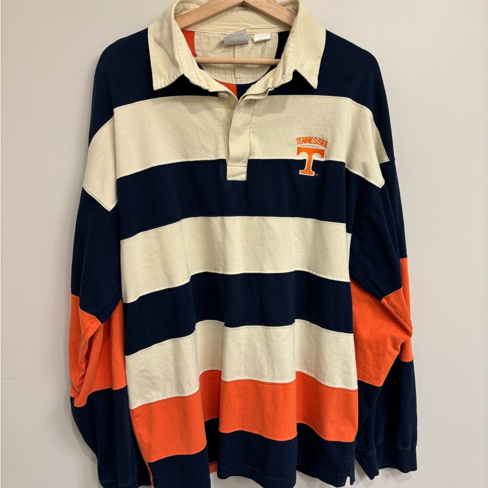 Tennessee Volunteers Shirt - Navy, Cream, and Orange